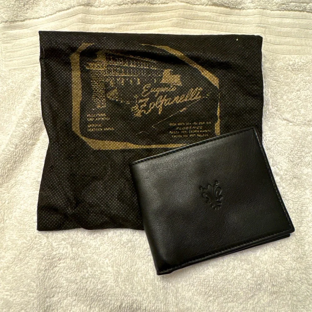 Zolfanelli Italian leather wallet, from Florence, Italy
